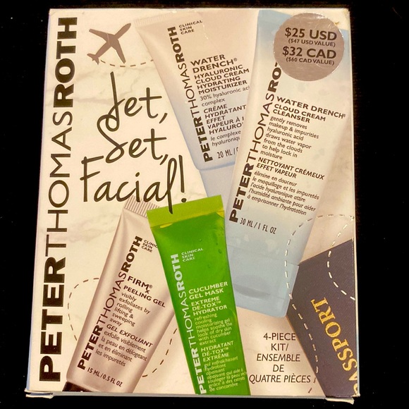 Peter Thomas Roth jet set facial 4 piece kit - Picture 1 of 1